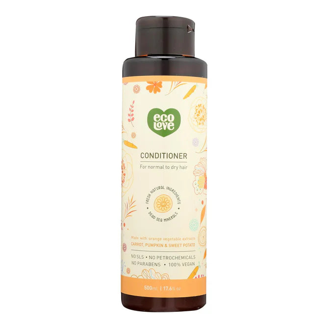 Ecolove - Conditioner Orange Veg Nrml&dry -1 Each - 17.6 Fz