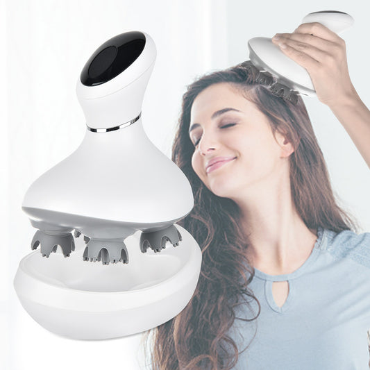 Rechargeable Waterproof Electric Head Massager