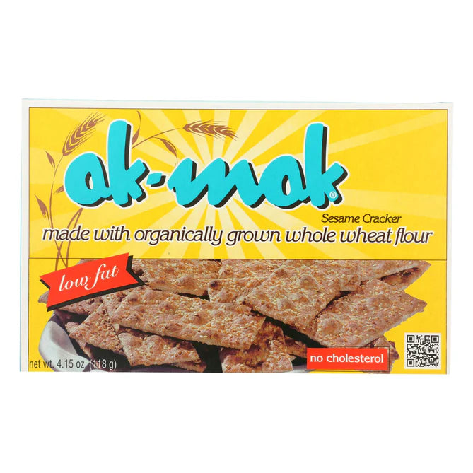 Ak Mak Bakeries - Armenian Bread - Sesame Crackers - Case Of 12 - 4.15 Oz